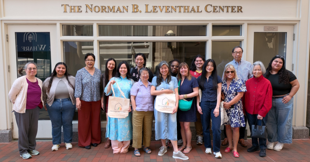 Participants gather for a photo after the community screening and discussion