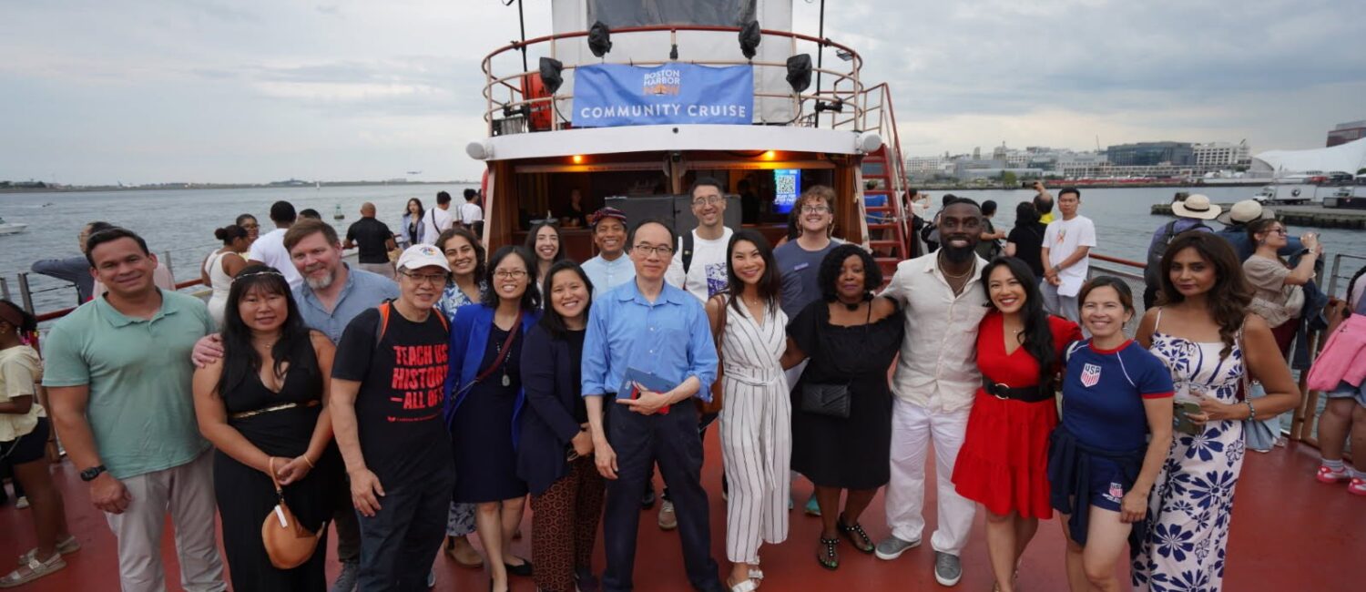 AAPIC poses with Commonwealth Seminar on the deck of the ship for AAPI Cruise