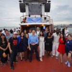 AAPIC poses with Commonwealth Seminar on the deck of the ship for AAPI Cruise